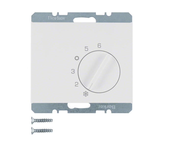 K.1 Reg. temp. pom. st. zm. i el. centr. biały Berker 20267109