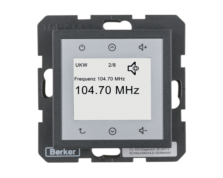 B.X/S.1 Radio Touch, ant mat Berker 28841606