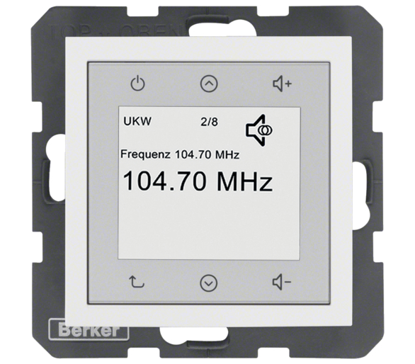 B.X/S.1 Radio Touch biały Berker 28848989