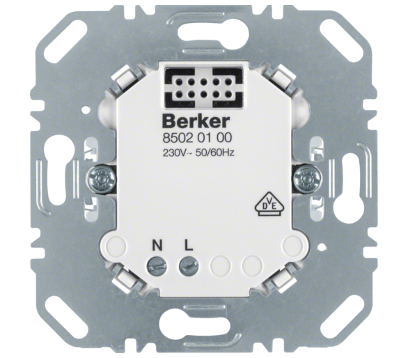 B.x/K.x/Q.x/R.x KNX RF Mechanizm zasilający do nasadek aplikacyjnych Berker 85020100