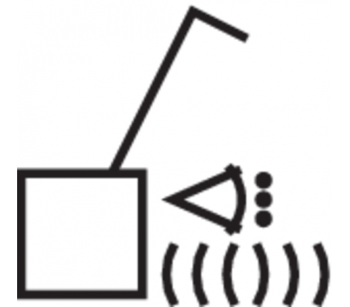 K.5 KNX RF quicklink Nasadka czujnika ruchu komfort 1,1m, stal, lak. Berker 85345173