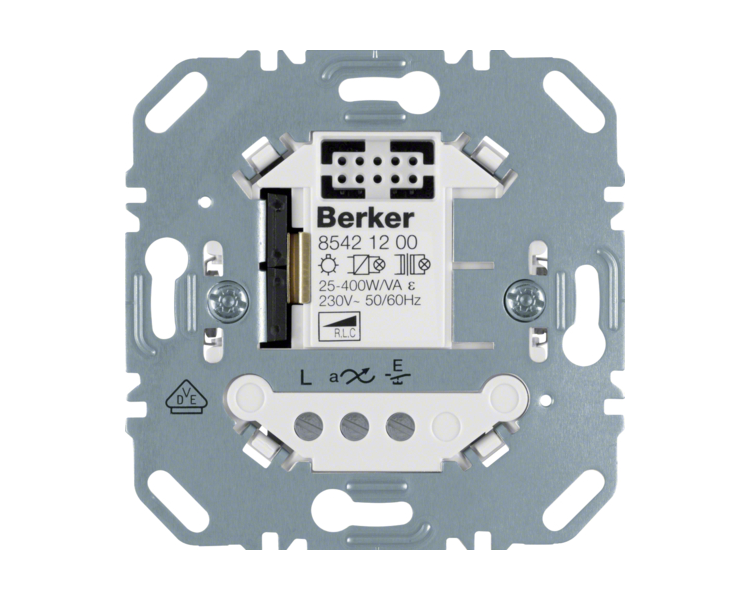 one.platform Uniwersalny ściemniacz przyciskowy pojedynczy, mechanizm Berker 85421200
