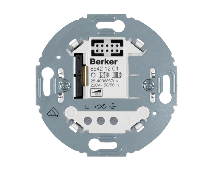 R.classic/1930/Glas KNX RF Uniwersalny ściemniacz przyciskowy 1-kr, mechanizm Berker 85421201