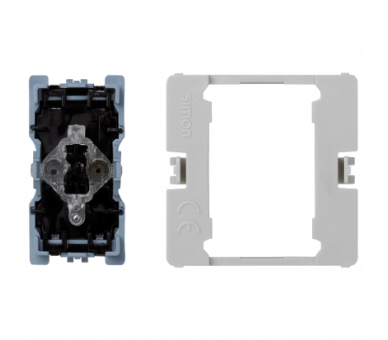 Przycisk K45 z podświetleniem (mechanizm) 16AX 250V 45×22,5mm K304