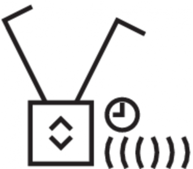 Q.x KNX RF quicklink Łącznik żaluzj. ster. żaluzj. mech. zas., ant, aks lak Berker 85745126