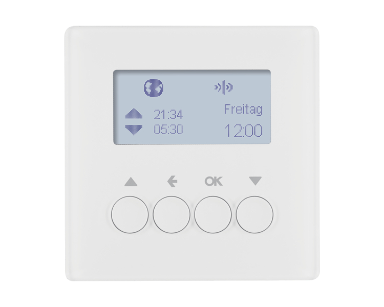 Q.x KNX RF quicklink Łącznik żaluzj. ster. żaluzj. mech. zas., biały, aks Berker 85745129