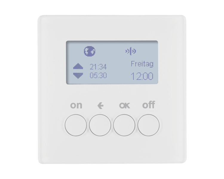 Q.x KNX RF quicklink Łącznik czas. ster. załącz. i mech. zas., biały, aks Berker 85745229