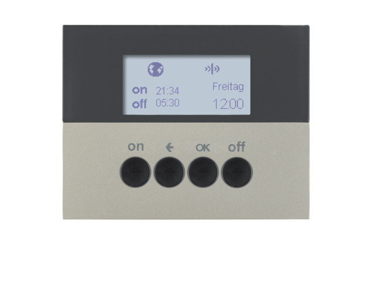 K.5 KNX RF quicklink łącznik czasowy, stal szl, lak Berker 85745273