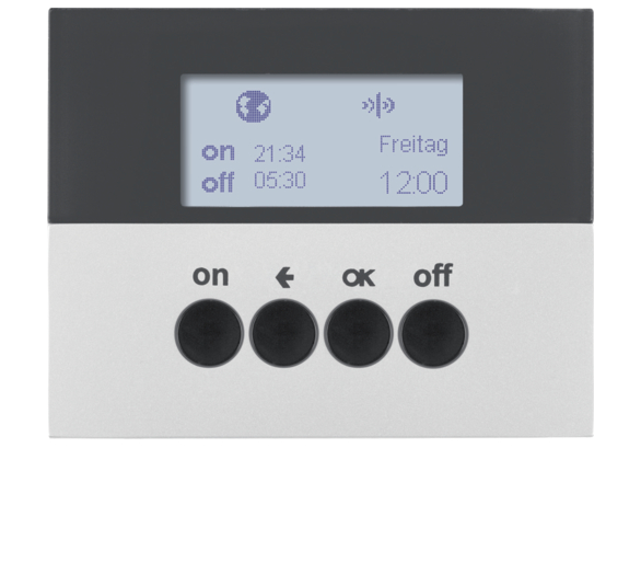 K.5 KNX RF quicklink łącznik czasowy alu, lak Berker 85745277