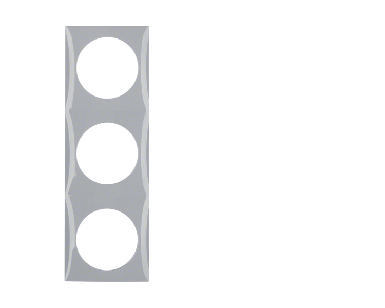 Integro Flow Ramka 3-krotna, szary Berker 918192507