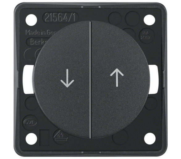 Integro Flow Łącznik żaluzj. wielokl. przyc., nadr. symb. "Strzałka", ant Berker 936532505