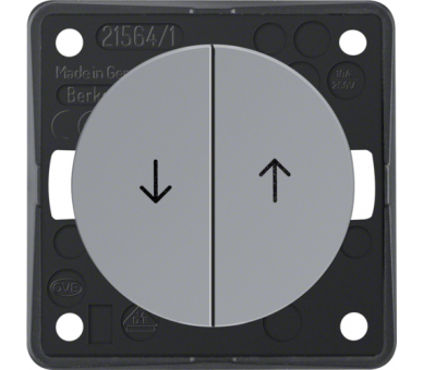 Integro Flow Łącznik żaluzj. wielokl. przyc., nadr. symb. "Strzałka", szary Berker 936532507