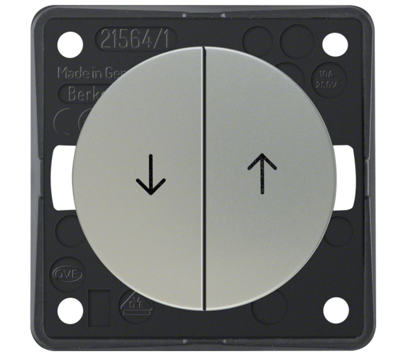 Integro Flow Łącznik żaluzj. wielokl. przyc., nadr. symb. "Strzałka", chrom Berker 936532568