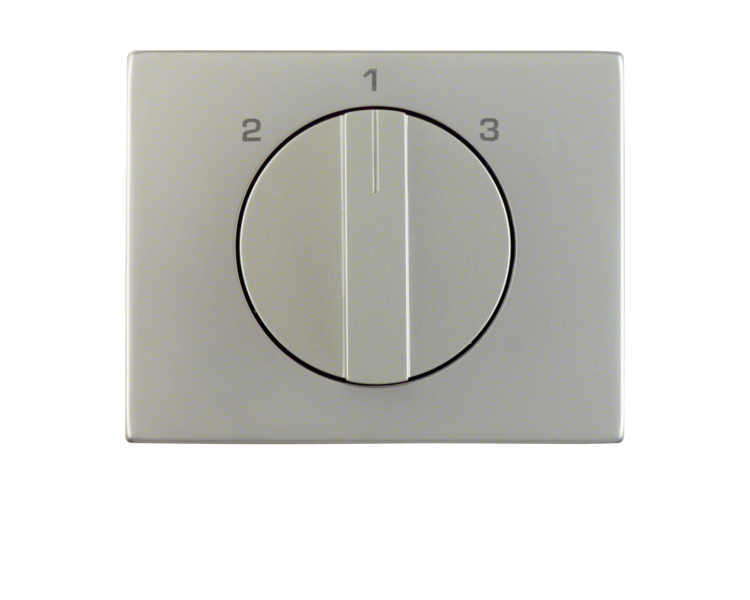 K.5 Płytka czołowa z pokrętłem do łącznika 3-poz bez pozycji "0" stal szlachetna Berker 1088710400