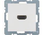Gniazdo HDMI biały mat Berker B.Kwadrat/B.3/B.7 3315421909