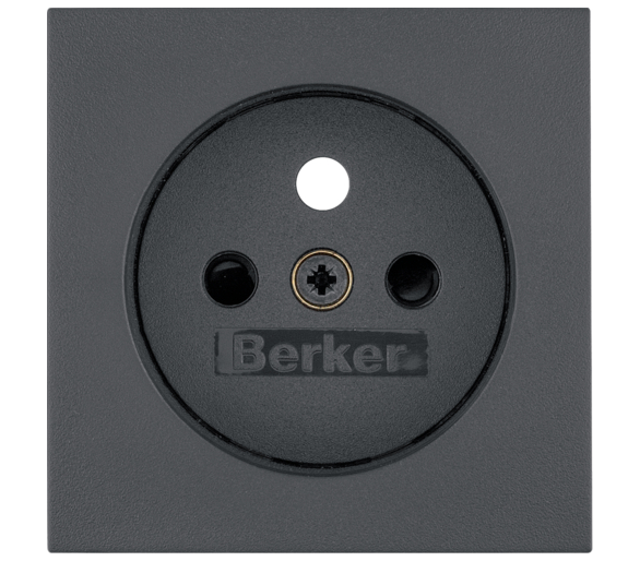 B.X Płytka czołowa z przysł. st. do gn. z uz. ant mat Berker 3965768996