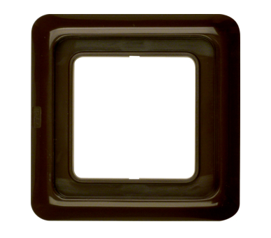 IP44 Ramka 1-krotna z uszczelką, brązowy, p/t Berker 132801