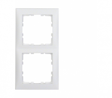 S.1 Ramka 2-krotna, biały, mat Berker 10129909