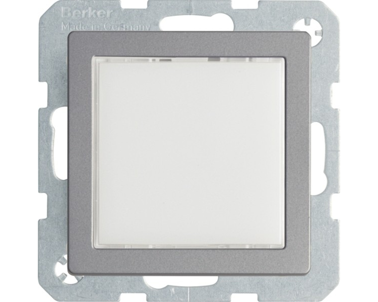 Q.x Sygnalizator świetlny LED podświetlenie białe, alu aksamit lakierowany Berker 29536084