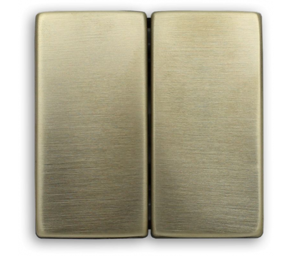 Klawisz podwójny nowe srebro VENA METAL 5180225