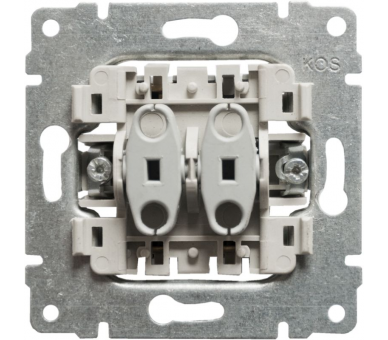 Mechanizm przycisk podwójny uniwersalny - podświetlany 911320