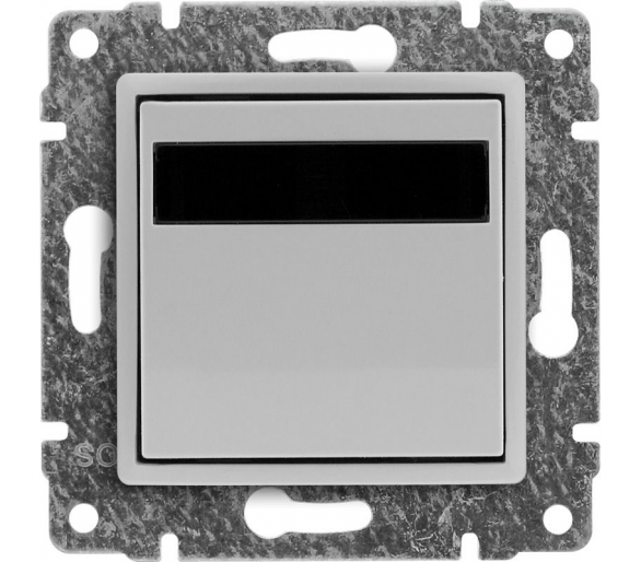 Regulator temperatury z wbudowanym czujnikiem temperatury, bez ramki biały VENA 5104815