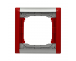Ramka składana kolorowa x1 aluminium + czerwony KOS66 PLUS 66401081