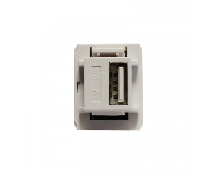 Moduł Keystone - ładowarka USB 3.0 2A białe KOS45 500455