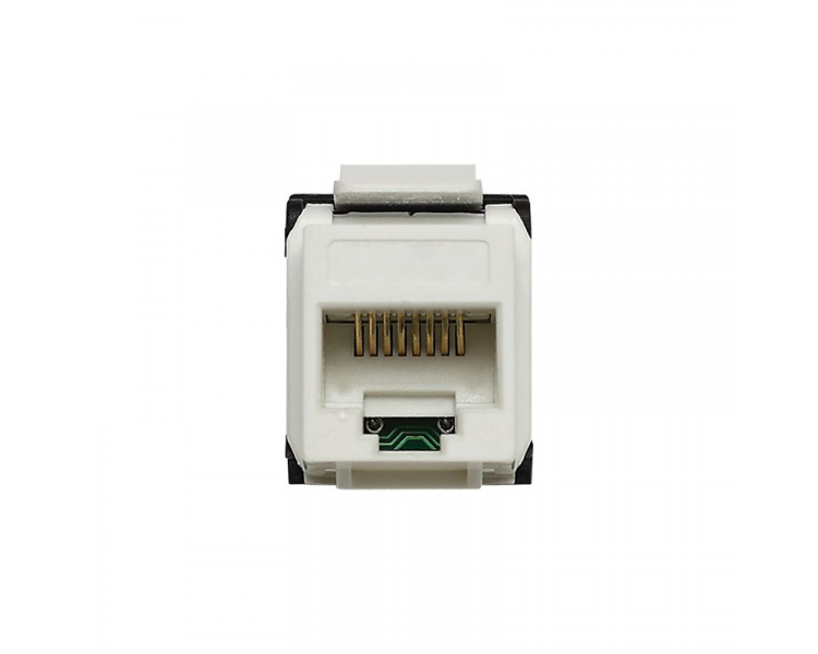 Moduł Keystone - gniazdo komputerowe białe KOS45 500461