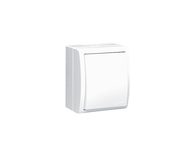 Łącznik schodowy z podświetleniem biały 10AX AQW6L/X/11