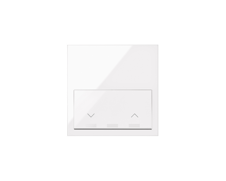 Panel 1-krotny iO, 1 klawisz roletowy, biały 10020116-130 Simon100