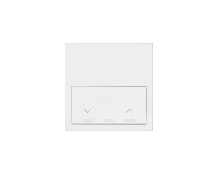 Panel 1-krotny iO, 1 klawisz roletowy, biały mat 10020116-230 Simon100