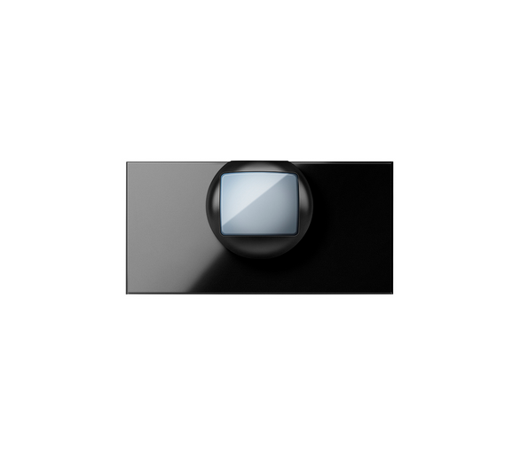 Pokrywa czujnika ruchu (mechanizm 1/2), czarny 10001060-138 Simon100