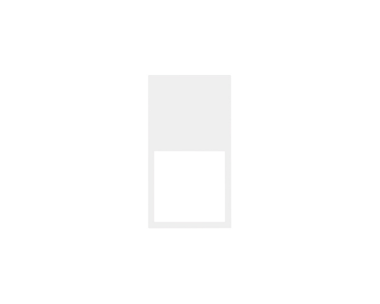 Ramka minimal pionowa 2-krotna, 2x1/2, biały mat 10002620-230 Simon100
