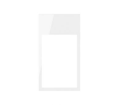 Ramka minimal pionowa 2-krotna, 3x1/2, biały 10002621-130 Simon100