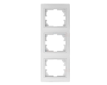 Ramka potrójna pionowa DOMO 01-1530-002 biała