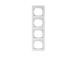 Ramka poczwórna pionowa DOMO 01-1540-002 biała