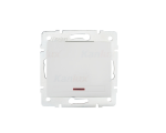 Łącznik jednobiegunowy LED DOMO 01-1110-202 biały