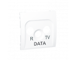 Pokrywa do gniazda antenowego R-TV-DATA biały MADP/11