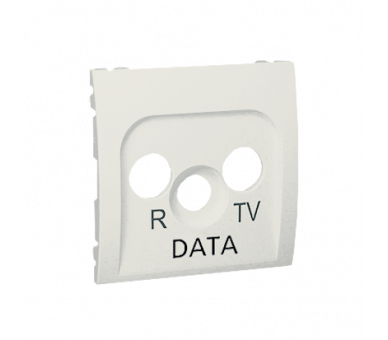 Pokrywa do gniazda antenowego R-TV-DATA ecru MADP/10