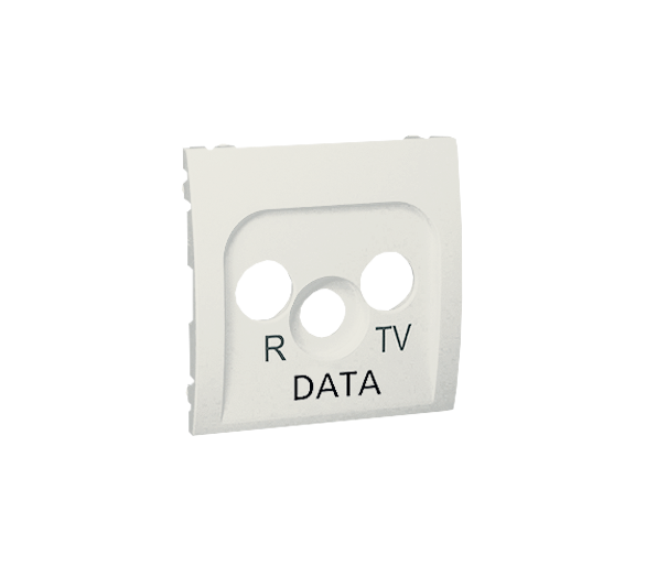 Pokrywa do gniazda antenowego R-TV-DATA ecru MADP/10