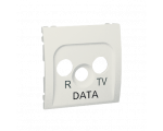 Pokrywa do gniazda antenowego R-TV-DATA ecru MADP/10