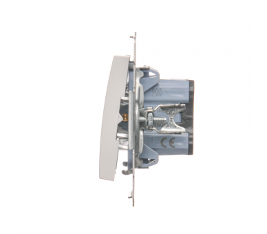 Łącznik jednobiegunowy z podświetleniem LED (moduł) 16AX 250V, zaciski śrubowe, biały DW1AL.01/11