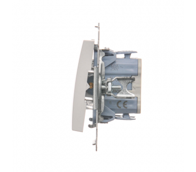 Łącznik schodowy z podświetleniem LED (moduł) 10AX 250V, szybkozłącza, biały DW6L.01/11