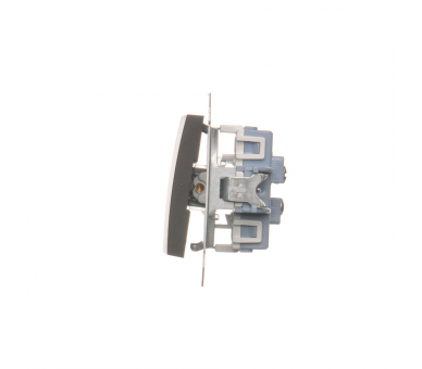 Łącznik schodowy podwójny bez piktogramu (moduł) 10AX 250V, zaciski śrubowe, brąz mat DW6/2.01/X/46