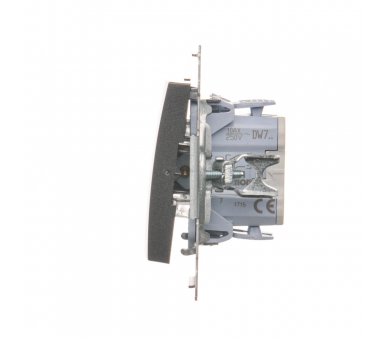 Łącznik krzyżowy (moduł) 10AX 250V, szybkozłącza, antracyt, metalizowany DW7.01/48