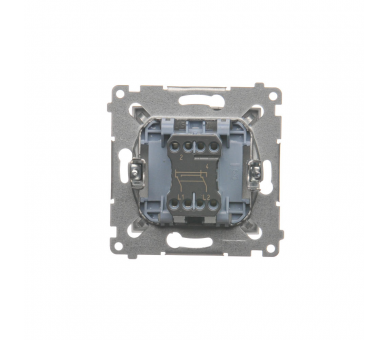 Łącznik krzyżowy bez piktogramu (moduł) 16AX 250V, zaciski śrubowe, srebrny mat DW7A.01/X/43