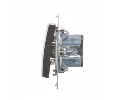 Przycisk "dzwonek" (moduł) 16AX 250V, zaciski śrubowe, brąz mat DD1A.01/46