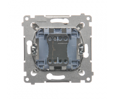 Przycisk "światło" (moduł) 16AX 250V, zaciski śrubowe, brąz mat DS1A.01/46