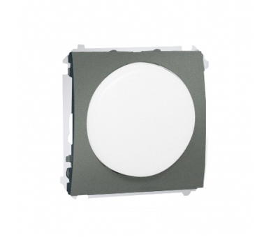 Sygnalizator świetlny LED - światło białe grafitowy, metalizowany MSS/1.01/25